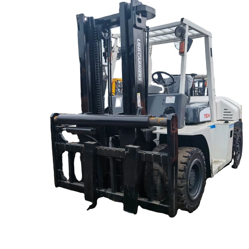 TCM FD70 7-10 톤 디젤 엔진과 상하이 요트에서 일상 포크 길이를 가진 포크 릭트